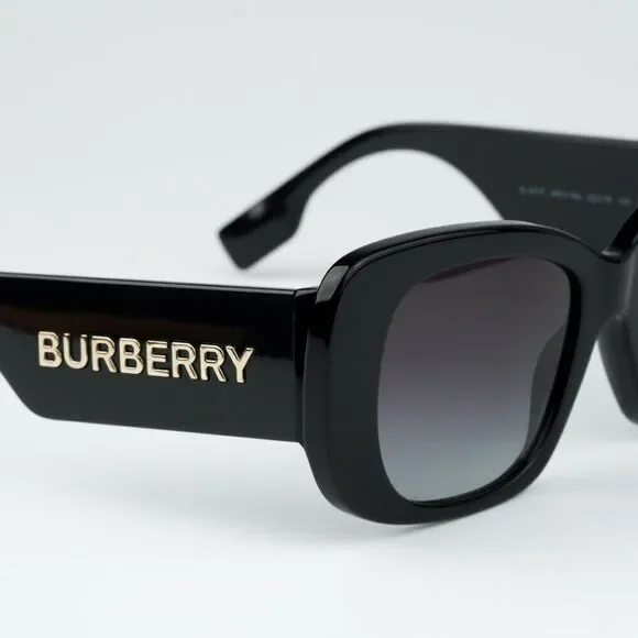NEW Burberry BE4410 4038F2 Black Dark Grey Women Sunglasses BE 4410